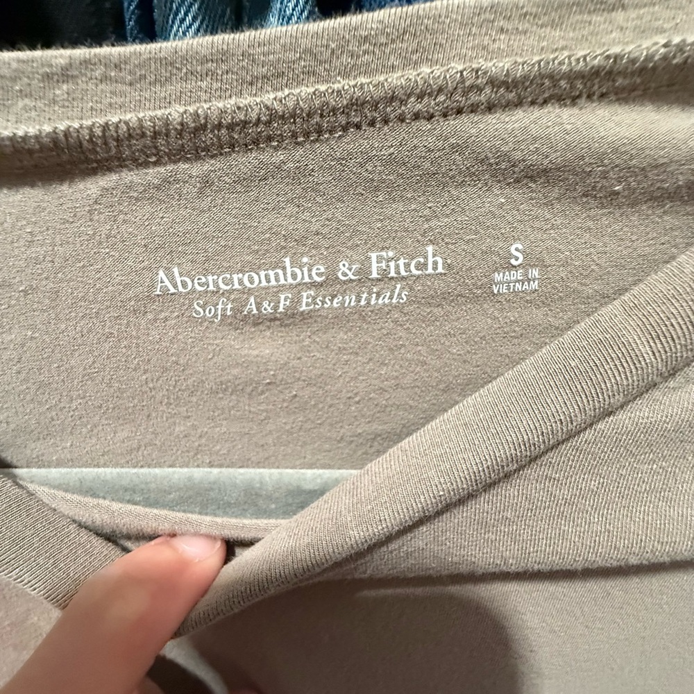Abercrombie & Fitch Light Brown Top